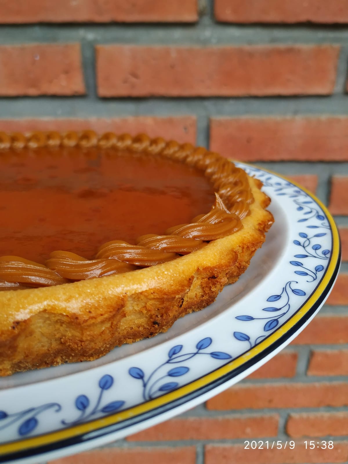 Cheescake de dulce de leche